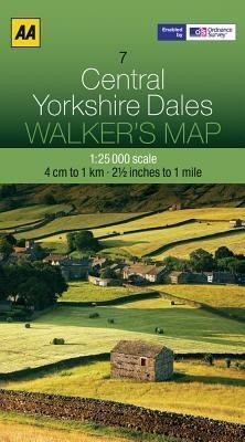 Walker's Map 07 Yorkshire Dales 1 : 25 000