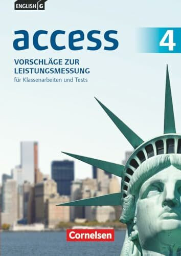 English G Access - Allgemeine Ausgabe: Access|NULL|Allgemeine Ausgabe 2014|Band 4: 8. Schuljahr|Vorschläge zur Leistungsmessung|Für Klassenarbeiten ... und CD auf einem Datenträger