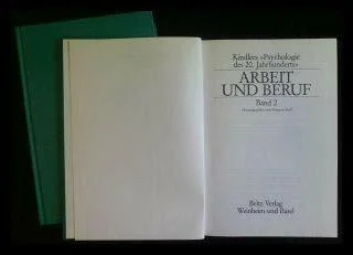 Arbeit und Beruf, Band 1 & 2