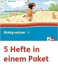 Mein Indianerheft. Richtig rechnen. Arbeitsheft Klasse 1 (5-er Paket)