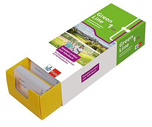 Klett Green Line 1 G9 (Ausgabe ab 2019) Klasse 5 Vokabel-Lernbox zum Schulbuch: Englisch passend zum Lehrwerk üben (Green Line G9. Ausgabe ab 2019)