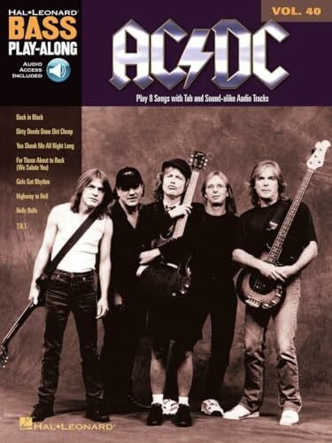 AC/DC. Bassgitarre Solo. Enthält Online-Audio: Bass Play-Along Volume 40 (Bass Play-along, 40, Band 40)