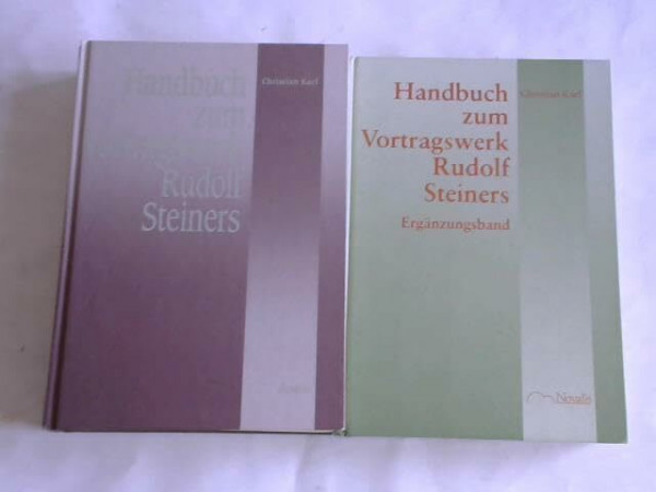 Handbuch zum Vortragswerk Rudolf Steiners