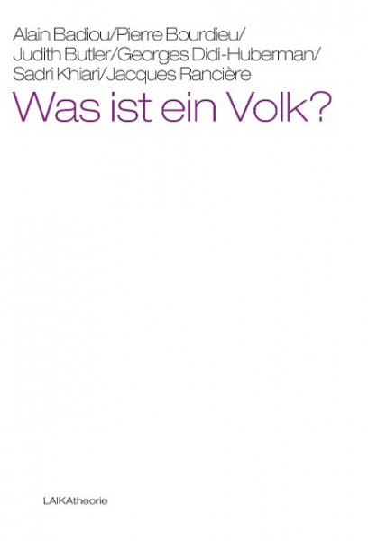 Was ist ein Volk?