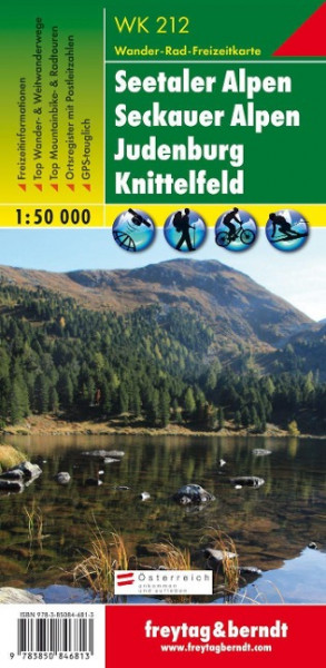 Seetaler Alpen / Seckauer Alpen 1 : 50 000. WK 212
