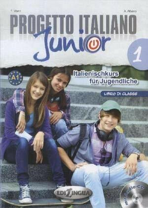 Progetto italiano Junior 1 für deutschsprachige Lerner (Libro di classe) + CD