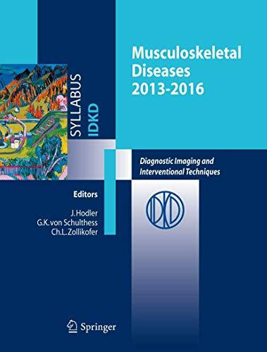 Musculoskeletal Diseases 2013-2016: Diagnostic Imaging