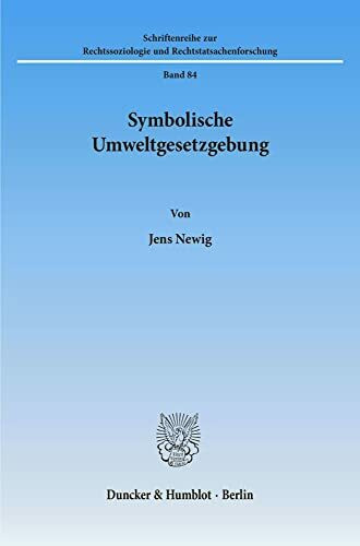 Symbolische Umweltgesetzgebung