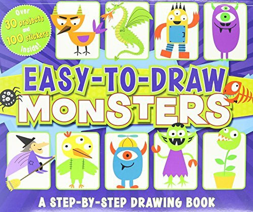Easy-To-Draw Monsters: A Step-By-Step Drawing Book