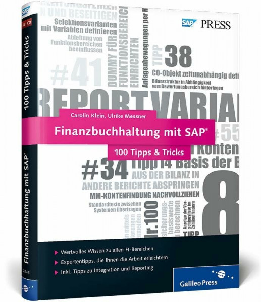 Finanzbuchhaltung mit SAP - 100 Tipps u. Tricks: Die besten Tipps für das SAP-Finanzwesen (SAP FI) (SAP PRESS)