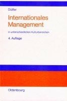 Internationales Management: In unterschiedlichen Kulturbereichen