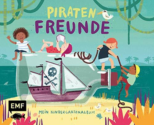 Piratenfreunde – Mein Kindergartenalbum: Das Freundebuch für Kinder ab 3 Jahren