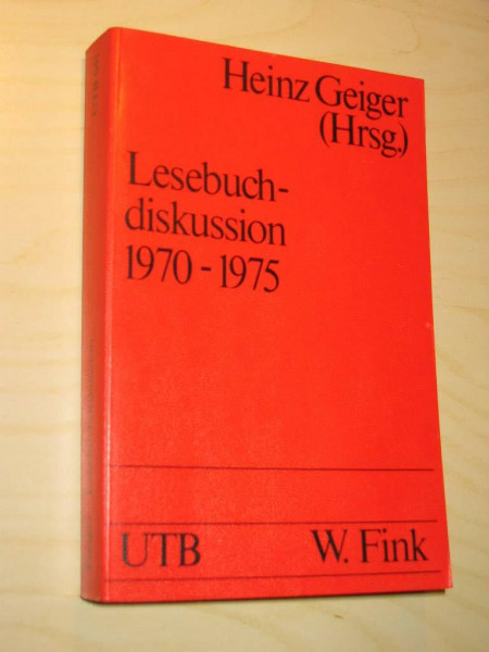 Lesebuchdiskussion 1970-1975.