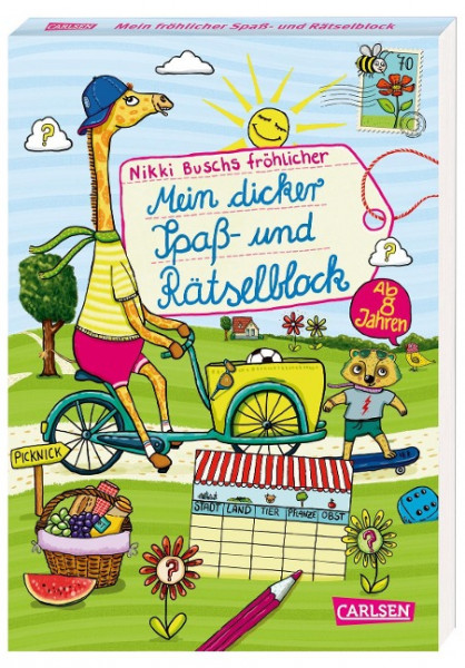 Mein dicker Spaß- und Rätselblock
