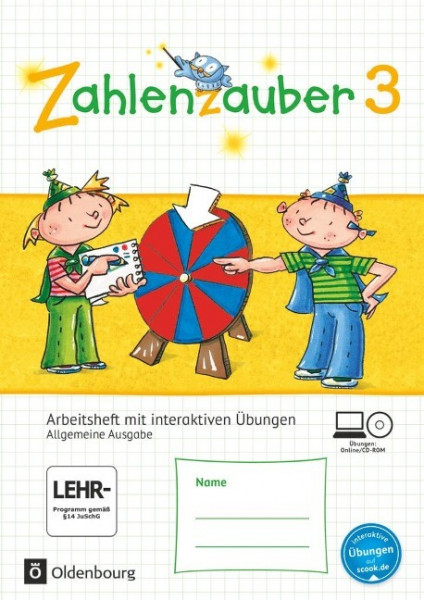 Zahlenzauber 3. Schuljahr - Allgemeine Ausgabe - Arbeitsheft mit interaktiven Übungen auf scook.de