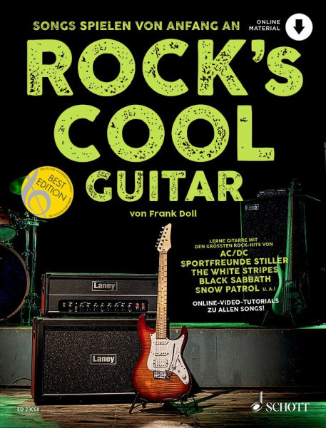 Rock's Cool GUITAR: Songs spielen von Anfang an. Gitarre.