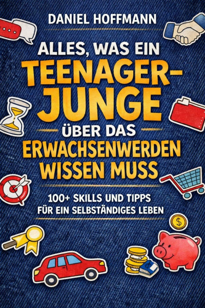 ALLES, WAS EIN TEENAGE-JUNGE ÜBER DAS ERWACHSENWERDEN WISSEN MUSS: 100 Lifeskills