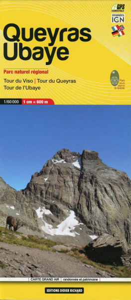 Libris Wanderkarte 06. Queyras - Ubaye 1 : 60 000