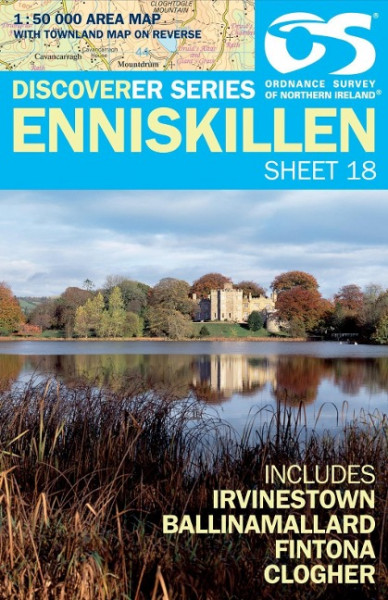 Irish Discovery Series 18. Enniskillen 1 : 50 000