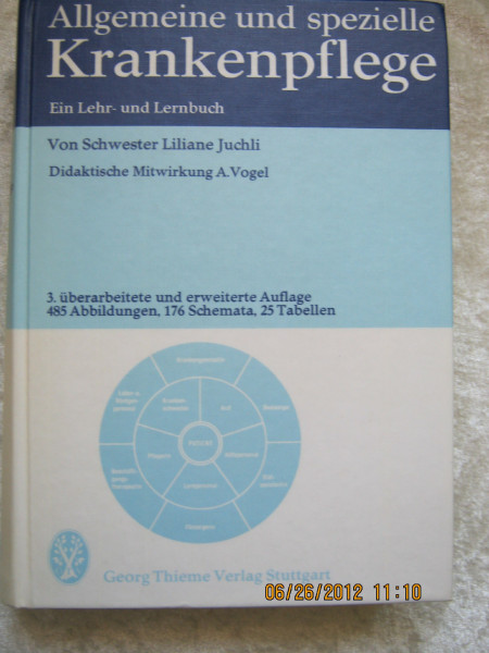 Allgemeine und spezielle Krankenpflege, Ein Lehr- und Lernbuch