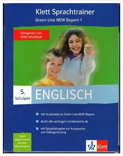 Sprachtrainer, Green Line NEW, Ausgabe Bayern. 5. Klasse. CD-ROM für Windows 98Se/ME/NT/2000.