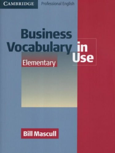 Business vocabulary in use elementary