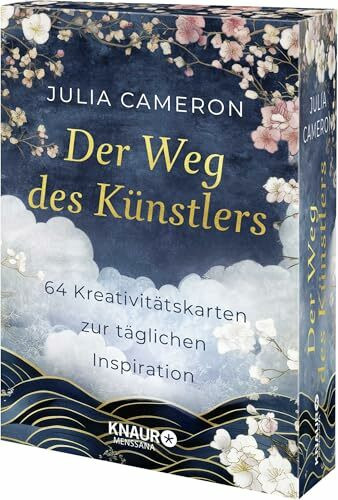 Der Weg des Künstlers - Kreativitätskarten zur täglichen Inspiration: 64 schön illustrierte Karten mit Kreativitätstechniken und inspirierenden Zitaten | inkl. Booklet