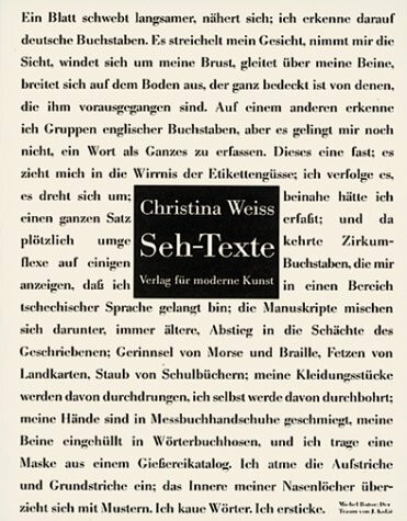 Weiss, C: Seh-Texte