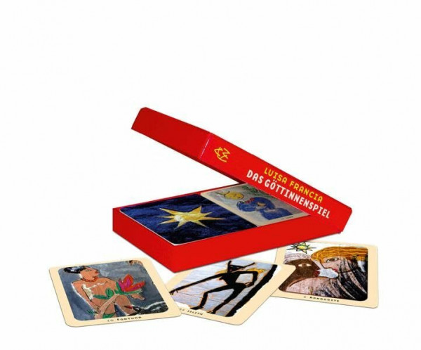 Das Göttinnenspiel: 40 Göttinnenkarten mit einem Begleitbuch