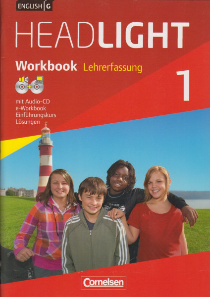 English G Headlight. Allgemeine Ausgabe. Band 1: 5. Schuljahr. Workbook mit CD und e-Workbook - Lehrerfassung