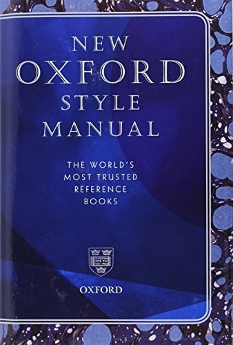 New Oxford Style Manual