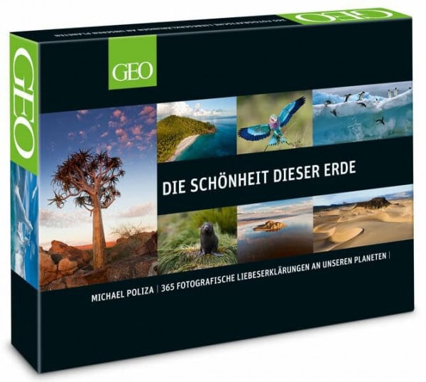Die Schönheit dieser Erde (GEO-Tischaufsteller in hochwertiger Geschenkbox): 365 fotografische Liebeserklärungen an unseren Planeten