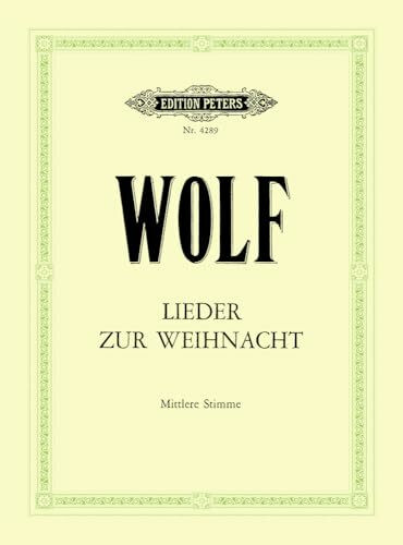 8 Christmas Songs / Lieder Zur Weihnacht (Edition Peters)