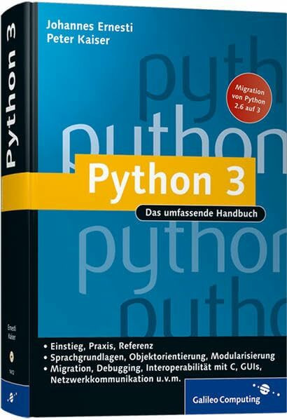 Python 3: Das umfassende Handbuch (Galileo Computing)