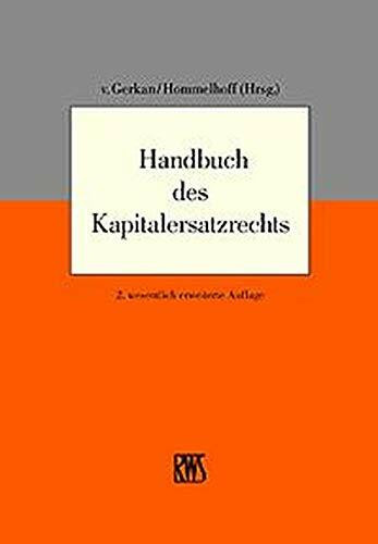 Handbuch des Kapitalersatzrechts