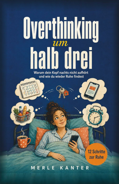 Overthinking um halb drei: Warum dein Kopf nachts nicht aufhört und wie du wieder Ruhe findest