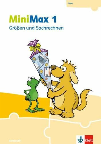MiniMax 1: Größen und Sachrechnen - Verbrauchsmaterial Klasse 1 (MiniMax. Ausgabe ab 2019)