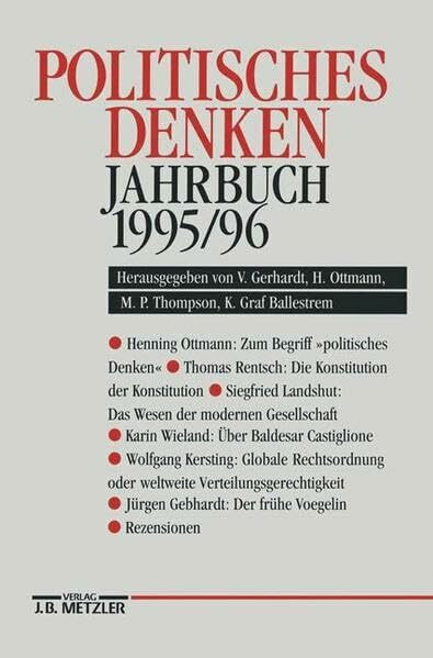 Politisches Denken, Jahrbuch, 1995/96