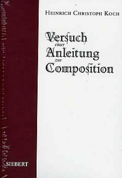Versuch einer Anleitung zur Composition
