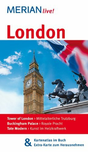 MERIAN live! Reiseführer London: MERIAN live! – Mit Kartenatlas im Buch und Extra-Karte zum Herausnehmen