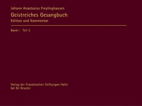 Geistreiches Gesangbuch Band I. Band I/3