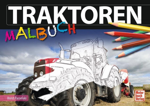 Traktoren-Malbuch