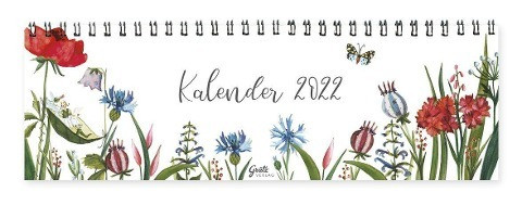 Tischkalender 2022 - Blumen