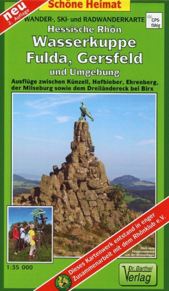 Wasserkuppe, Fulda, Gersfeld und Umgebung 1 35 000