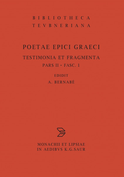 Orphicorum et Orphicis similium testimonia: Fasc 1 Orphicorum Et Orphicis Similium Testimonia (Bibliotheca scriptorum Graecorum et Romanorum Teubneriana, Band 2)