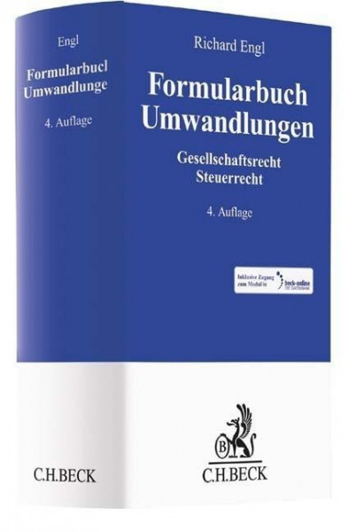 Formularbuch Umwandlungen