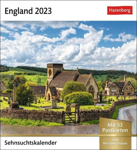 England Sehnsuchtskalender 2023