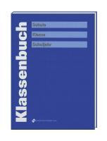 Klassenbuch (blau)