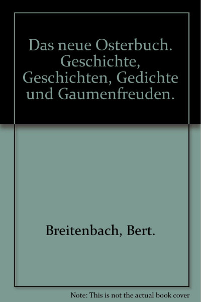 Das neue Osterbuch