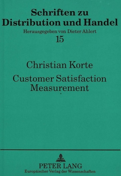 Customer Satisfaction Measurement